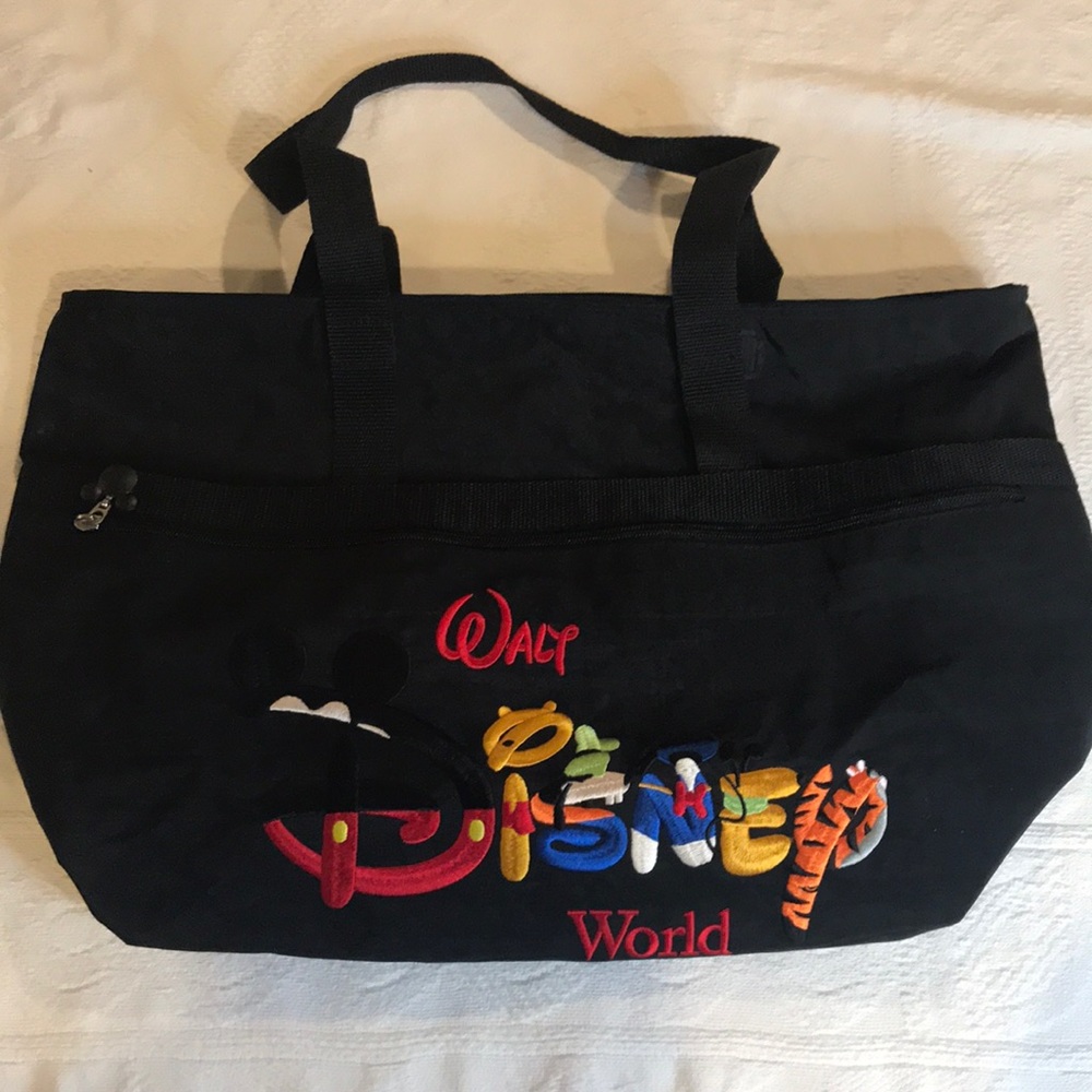 Walt Disney World Bag Tote Mickey Black